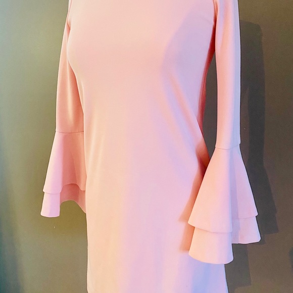 Love Ady Pink Retro Style Dress Size S - Picture 2 of 4
